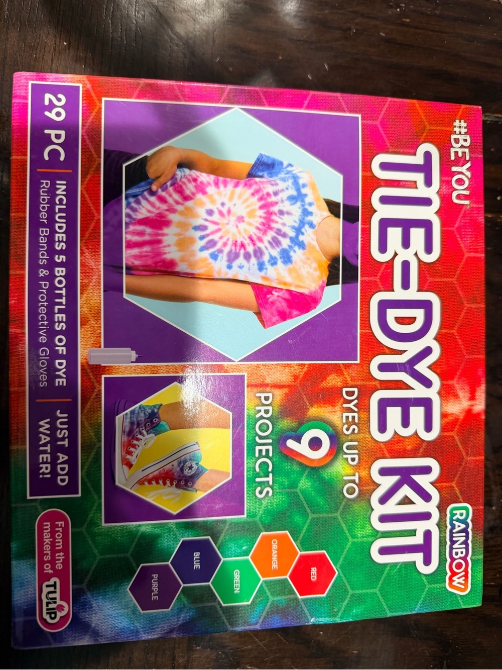 Tie-Dye Kit for Kids by Rainbow - Multi Color
